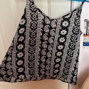 Hollsiter pronyed flowy tank Top size xs